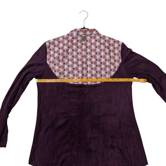 Suede-like boho top - Picture 4 of 8